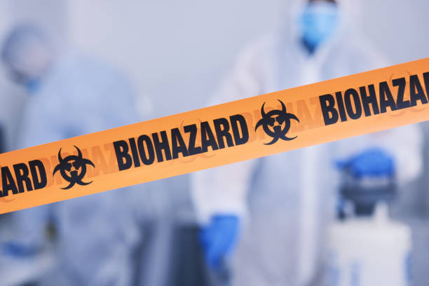 Professional Blood Cleanup technician working in Morristown, AZ
